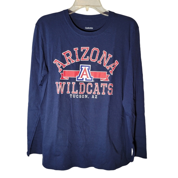 U of A Wildcats blue long sleeve t-shirt Size Medium - Picture 4 of 4
